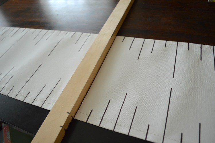 canvas growth chart / measuring tape growth chart
