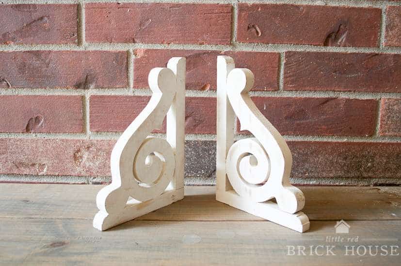 Wood Corbel Farmhouse Shelf