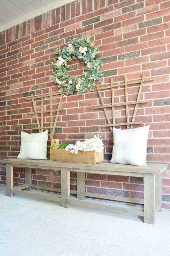 summer porch and entryway tour / summer porch decorating