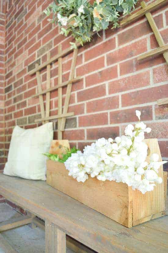 summer porch and entryway tour / summer porch decorating