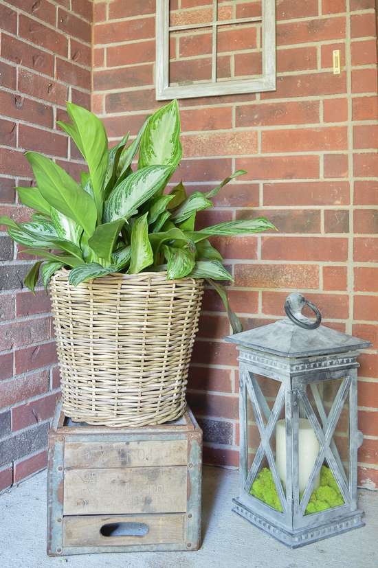 summer porch and entryway tour / summer porch decorating