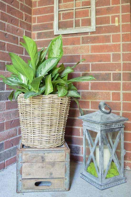 summer porch and entryway tour / summer porch decorating