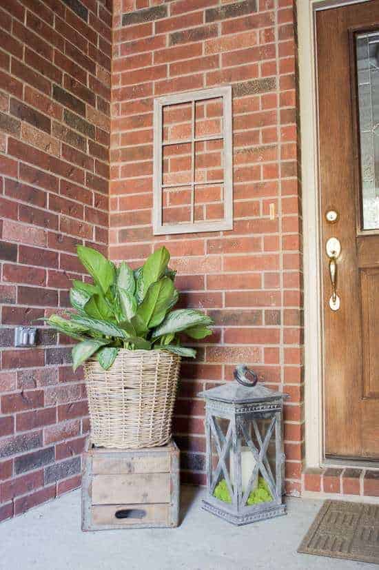 summer porch and entryway tour / summer porch decorating