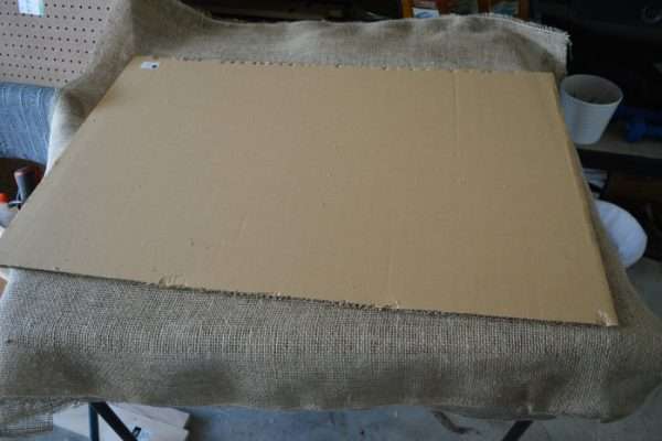DIY Framed Burlap Bulletin Board - CYPRESS & SIENNA